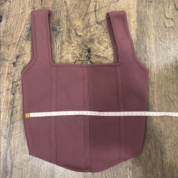 Zara Plum Knit Top - Picture 8 of 10